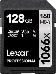 Lexar 128GB LSD1066128G-BNNNG  SDXC 1066X SDXC UHS-I 160/120MB/s MicroSD Hafıza Kartı