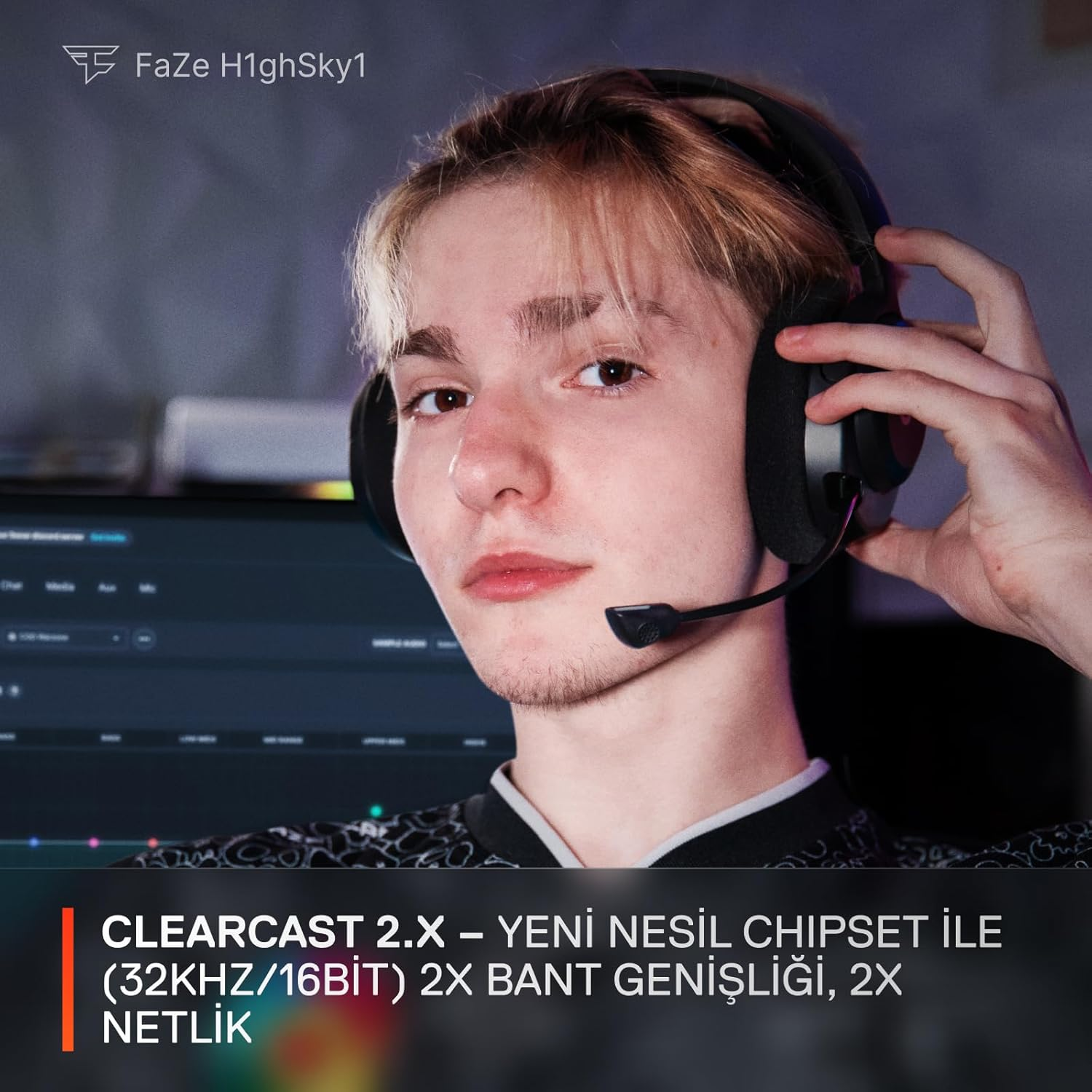 SteelSeries Arctis Nova 5P Wireless Gaming (Oyuncu) Kulaklığı