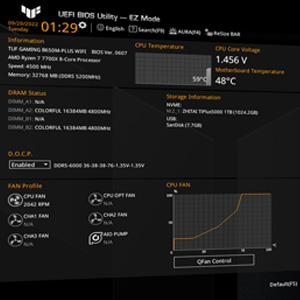 ASUS Tuf Gaming B650E-E WIFI AMD AM5 B650 Soket DDR5 8000MHz ATX Gaming Anakart