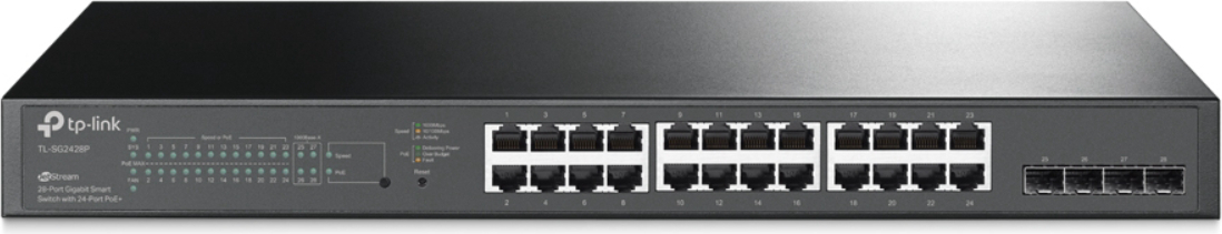 Tp-Link TL-SG2428P JetStream Yönetilebilir PoE Switch