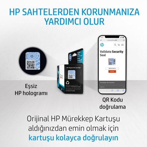 HP 1VV21AE GT53XL 6000 Sayfa 135ml Siyah Kartuş
