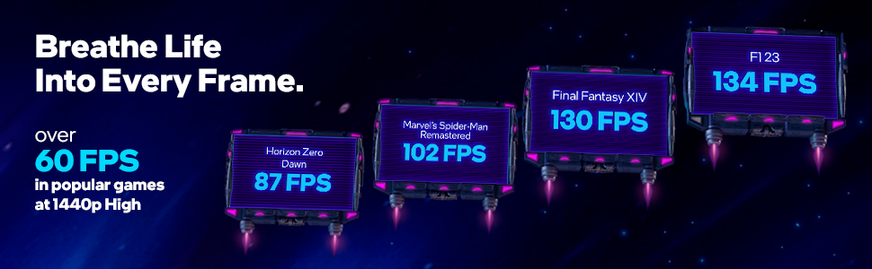 Intel Arc A750 8GB GDDR6 256 Bit Ekran Kartı