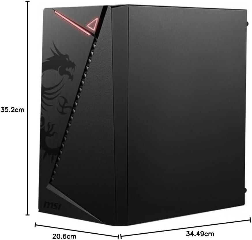 MSI MAG Shield M301 Micro-ATX Tower Gaming Kasa