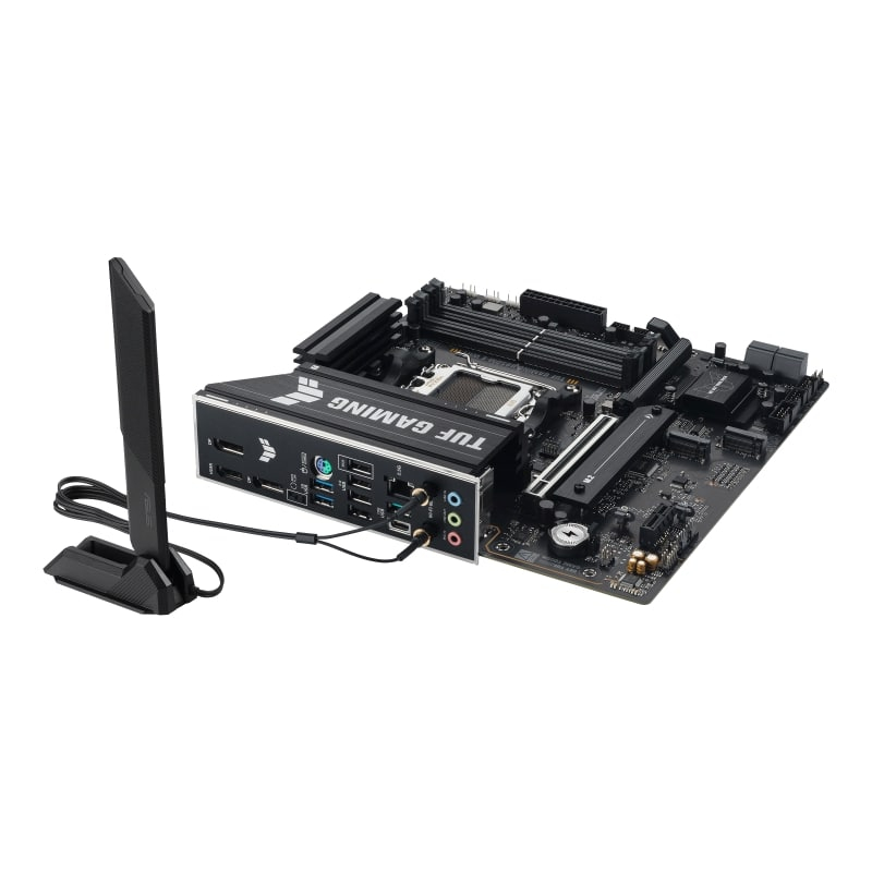 ASUS TUF GAMING B850M-E WIFI AMD B850 AM5 SOKET DDR5 8000+(OC)MHz mATX Gaming (Oyuncu) Anakart