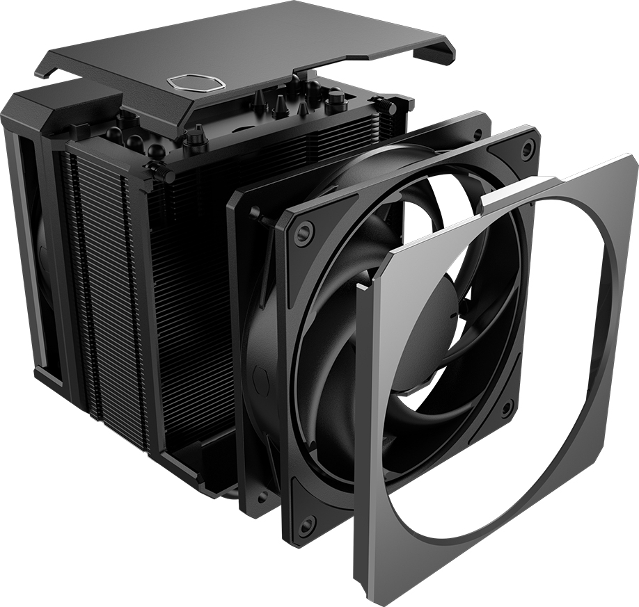 Cooler Master Hyper 612 Apex Black Edition Intel/AM5 Uyumlu İşlemci Soğutucu