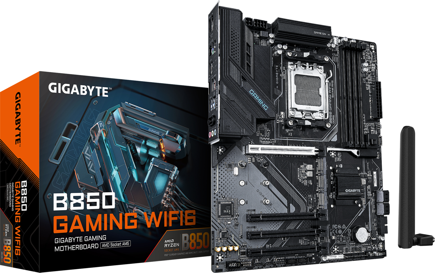 Gigabyte B850 Gaming Wifi-6 Soket AM5 8200MHz(OC) ATX Gaming (Oyuncu) Anakart