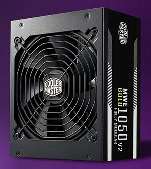 Cooler Master MWE Gold 1050 V2 1050W 80+ Gold 140mm Fan Full Modüler Power Supply