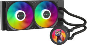 Gamepower Skadi LCD 240 ARGB 240mm Sıvı İşlemci Soğutucu AM5 ve LGA1700 Uyumlu