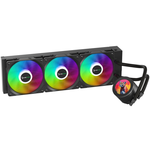 GamePower Skadi LCD 360 ARGB 360mm Sıvı İşlemci Soğutucu AM5 ve LGA1700 Uyumlu