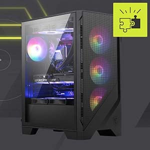 MSI MAG Forge 121A B75 PCIE5 750W Bronze 4x120mm Auto RGB Fan Tempered Glass ATX Gaming Kasa