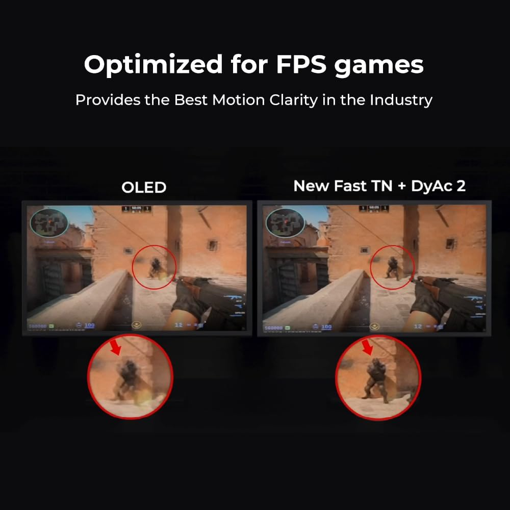 BenQ Zowie XL2586X+ 24.1″ 600Hz 0.5Ms HDMI DP FreeSync Premium Fast TN FHD E-spor Gaming Monitör