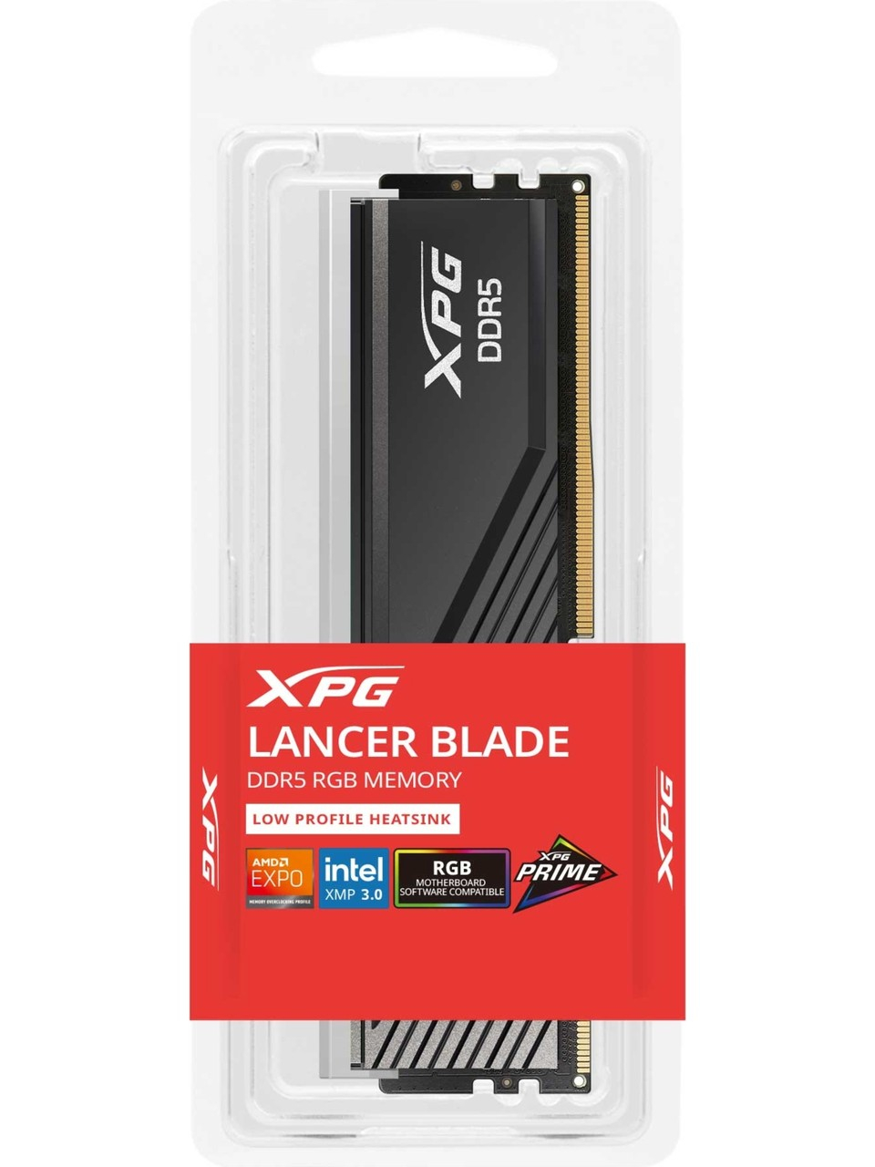 XPG Lancer Blade RGB 16GB (1x16GB) DDR5 6000MHz CL30 Gaming Ram