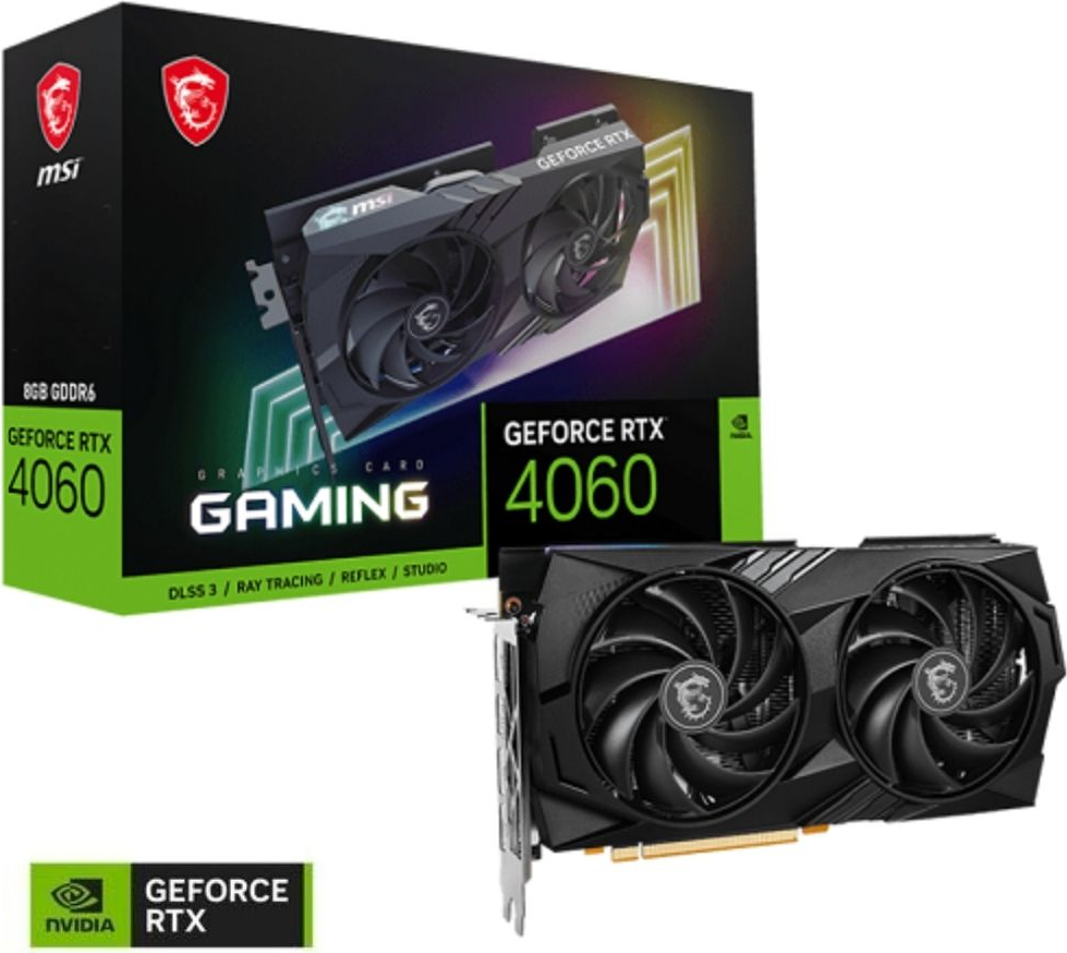MSI GeForce 4060 GAMING 8G Ekran Kartı