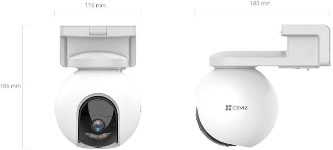 Ezviz  Kamera Wifi PAN/TILT Battery Powered 4 MP CS-HB8 4MM