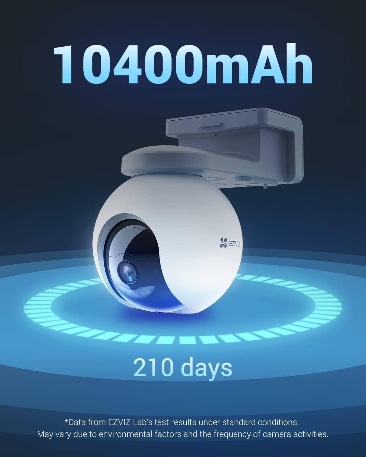 Ezviz  Kamera Wifi PAN/TILT Battery Powered 4 MP CS-HB8 4MM