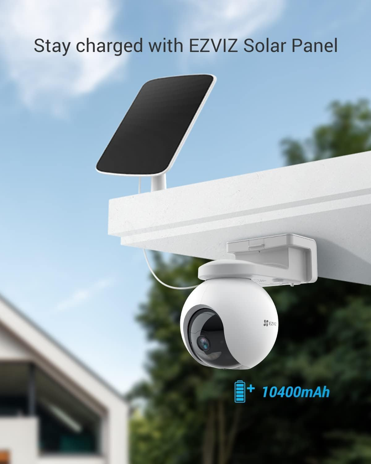 Ezviz  Kamera Wifi PAN/TILT Battery Powered 4 MP CS-HB8 4MM