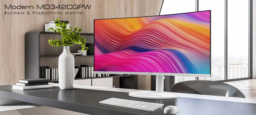 MSI Modern MD342CQPW 34″ 120Hz 1ms  UWQHD VA Curved Gaming (Oyuncu) Monitör