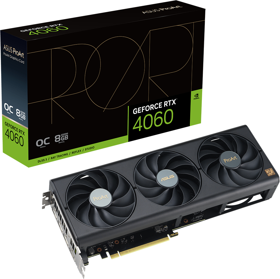 ASUS ProArt GeForce RTX 4060 OC 8GB GDDR6 128Bit Gaming Ekran Kartı