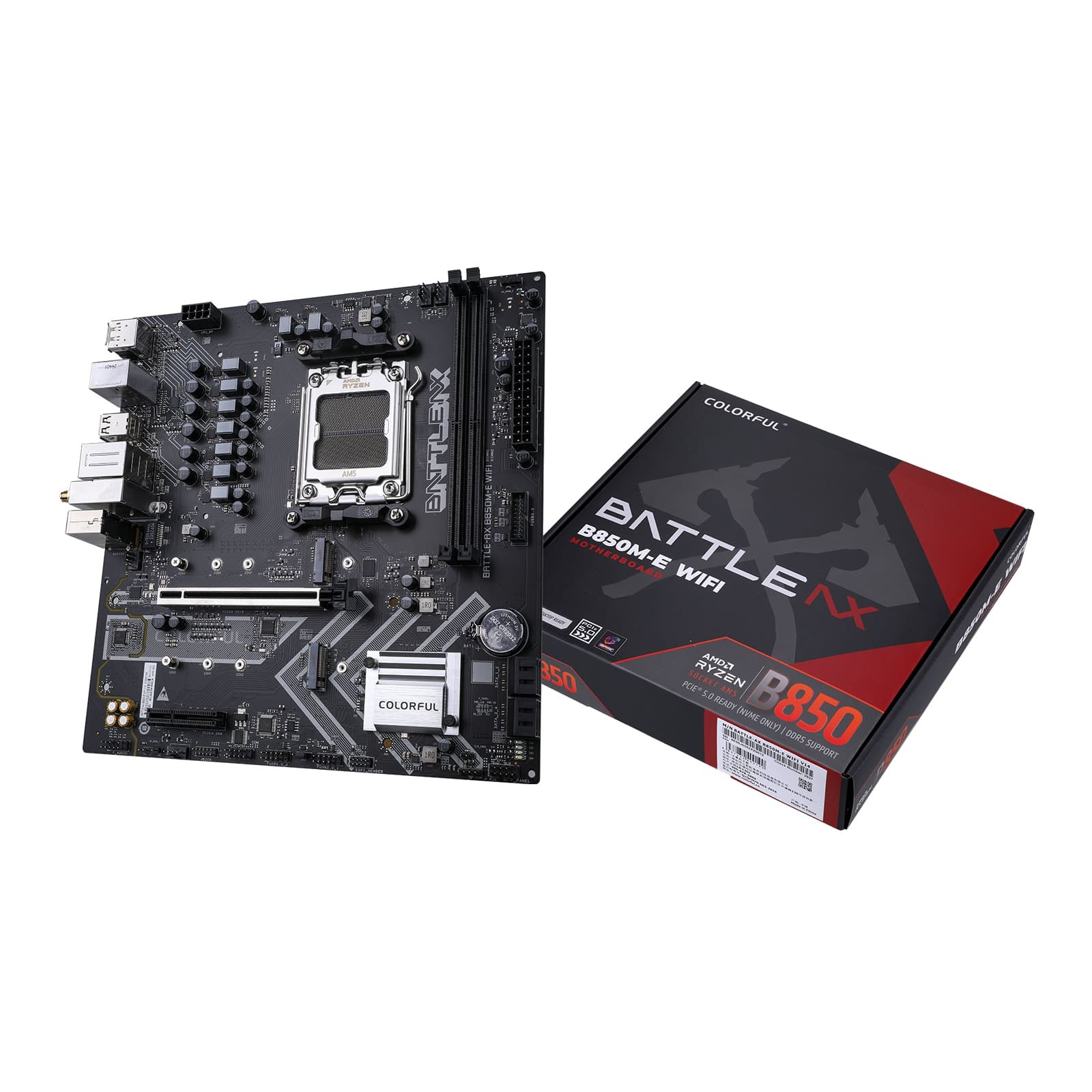 COLORFUL BATTLE-AX B850M-E WIFI V14 DDR5 7600MHz mATX Gaming (Oyuncu) Anakart
