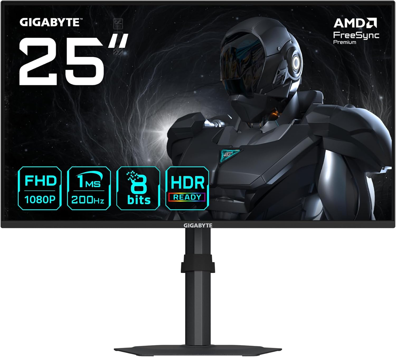 Gigabyte G25F2 24.5″ 200Hz 1Ms Full HD Pivot IPS Gaming Monitör