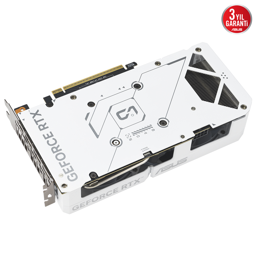 ASUS GeForce RTX 5060 Ti 16GB OC DUAL-RTX5060TI-O16G-WHITE GDDR7 128Bit Gaming (Oyuncu) Ekran Kartı