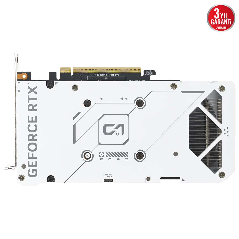 ASUS GeForce RTX 5060 Ti 16GB OC DUAL-RTX5060TI-O16G-WHITE GDDR7 128Bit Gaming (Oyuncu) Ekran Kartı
