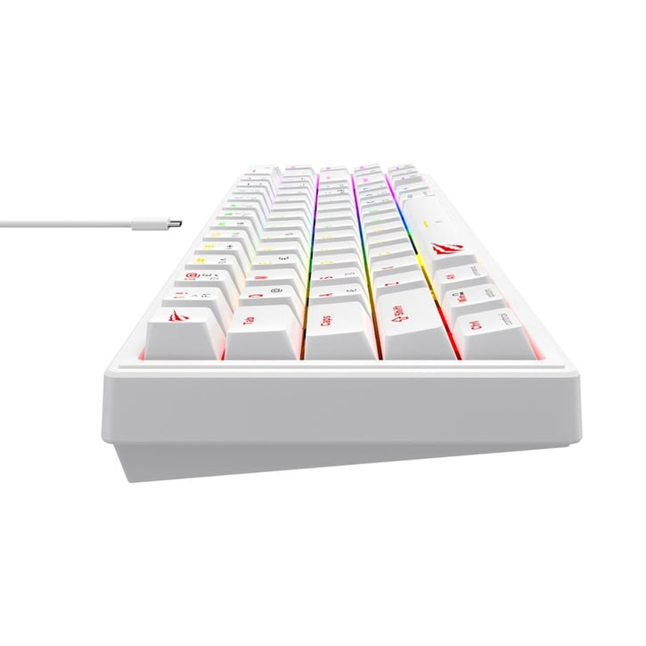 Havit Gamenote KB874L Mekanik Gaming %60 Beyaz Klavye