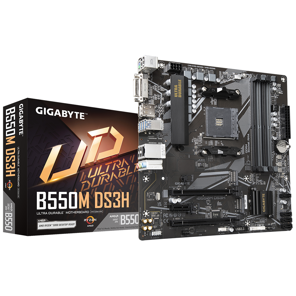 Gigabyte B550M DS3H Anakart
