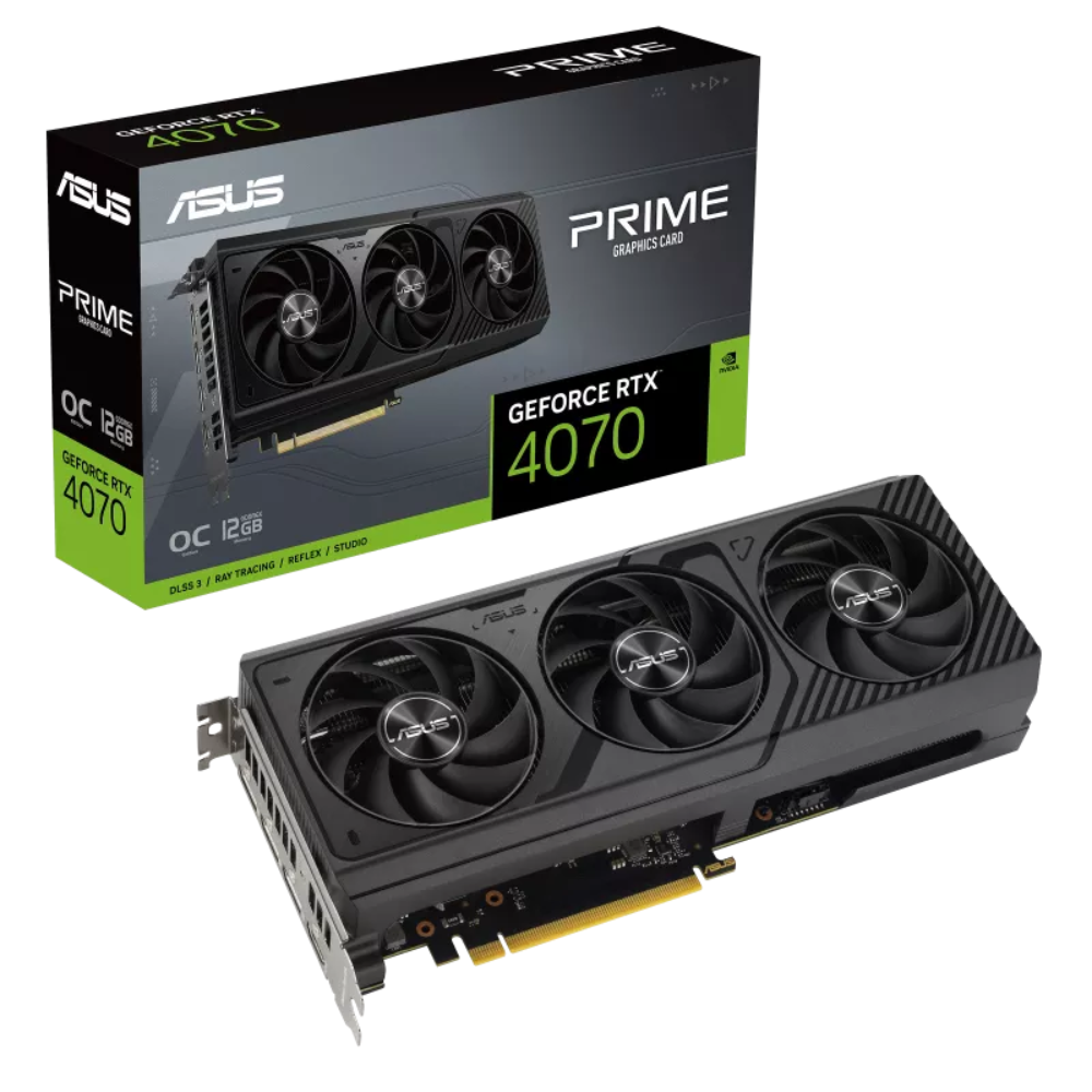 ASUS Prime GeForce RTX 4070 OC 12GB Gaming Ekran Kartı