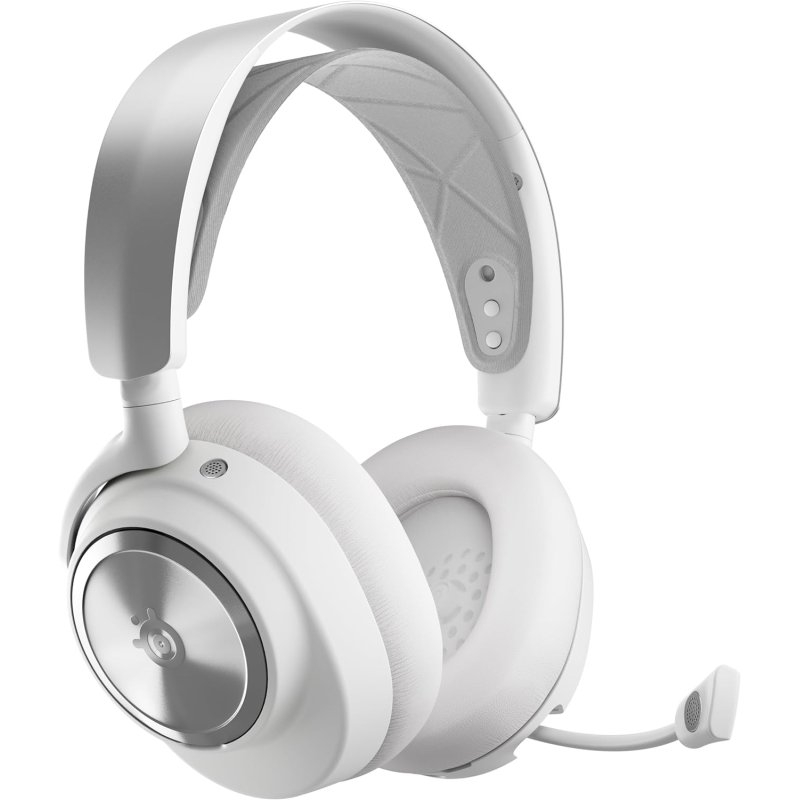 SteelSeries Arctis Nova Pro Beyaz Kablosuz Gaming (Oyuncu) Kulaklığı