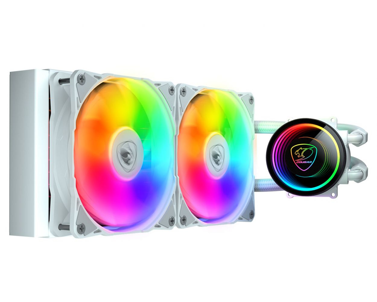 Cougar Poseidon Elite 240 ARGB 240mm Beyaz İşlemci Sıvı Soğutucu
