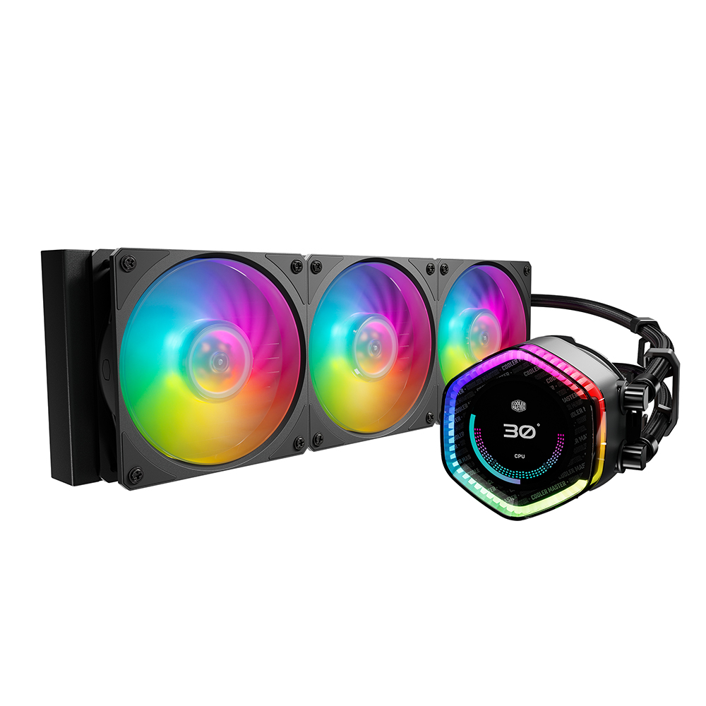 Cooler Master MasterLiquid ION LCD 360mm RGB İşlemci Sıvı Soğutucu (MLY-D36M-A24PZ-R1)