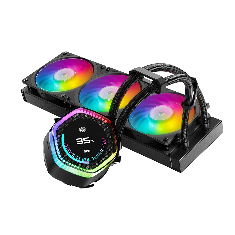 Cooler Master MasterLiquid ION LCD 360mm RGB İşlemci Sıvı Soğutucu (MLY-D36M-A24PZ-R1)