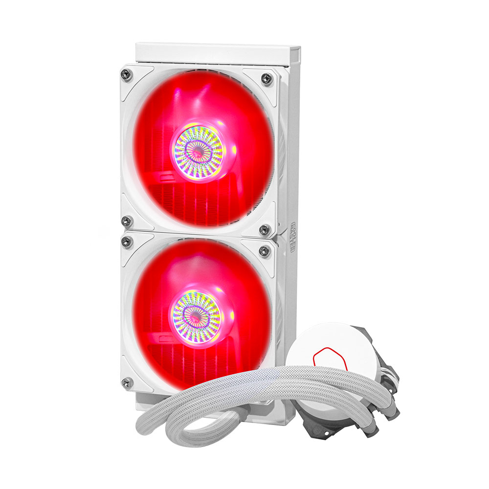 Cooler Master MasterLiquid ML240L V2 RGB White Edition 240mm İşlemci Sıvı Soğutucu (MLW-D24M-A18PC-RW)