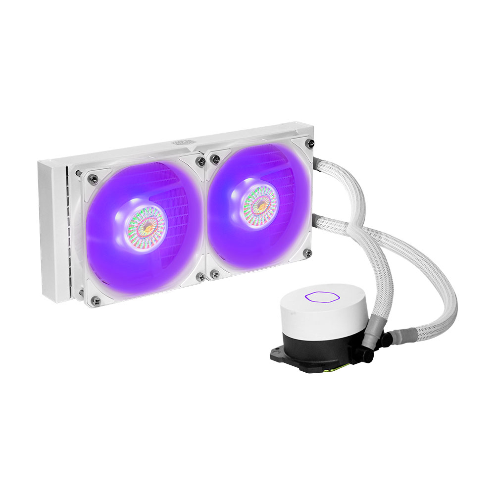 Cooler Master MasterLiquid ML240L V2 RGB White Edition 240mm İşlemci Sıvı Soğutucu (MLW-D24M-A18PC-RW)