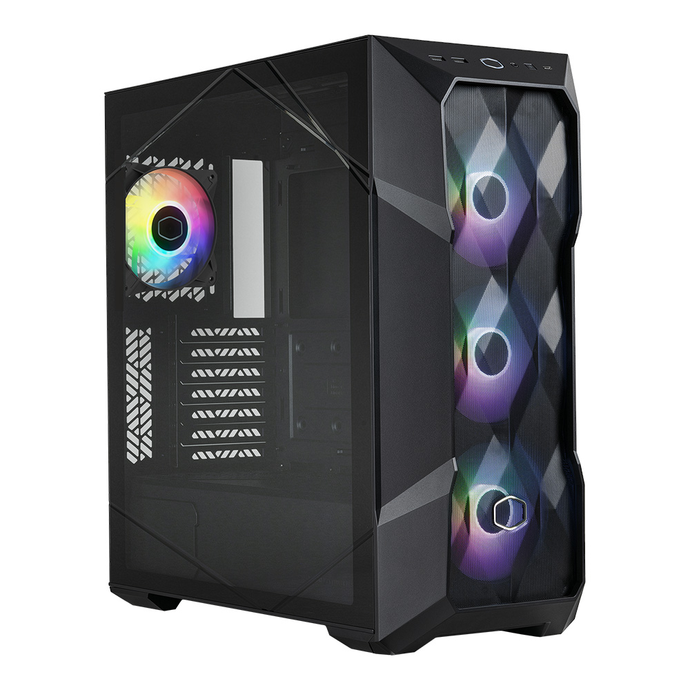 Cooler Master MasterBox TD500 Mesh V2 Siyah ARGB USB 3.2 Tempered Glass ATX Mid Tower Kasa (TD500V2-KGNN-STU)