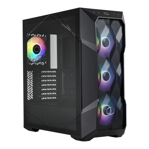 Cooler Master MasterBox TD500 Mesh V2 Siyah ARGB USB 3.2 Tempered Glass ATX Mid Tower Kasa (TD500V2-KGNN-STU)
