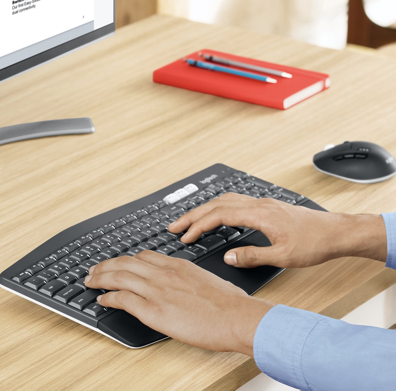  Logitech MK850 Kablosuz Klavye Mouse Set 920-008230