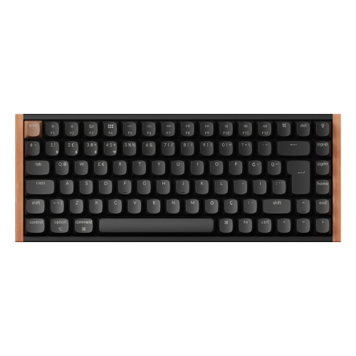 Keychron K2 HE Special Edition Siyah %75 Gateron Magnetic Nebula Manyetik Switch Hall Effect RGB Kablosuz Hotswap Mekanik Gaming (Oyuncu) Klavye  - K2H-F1-TR