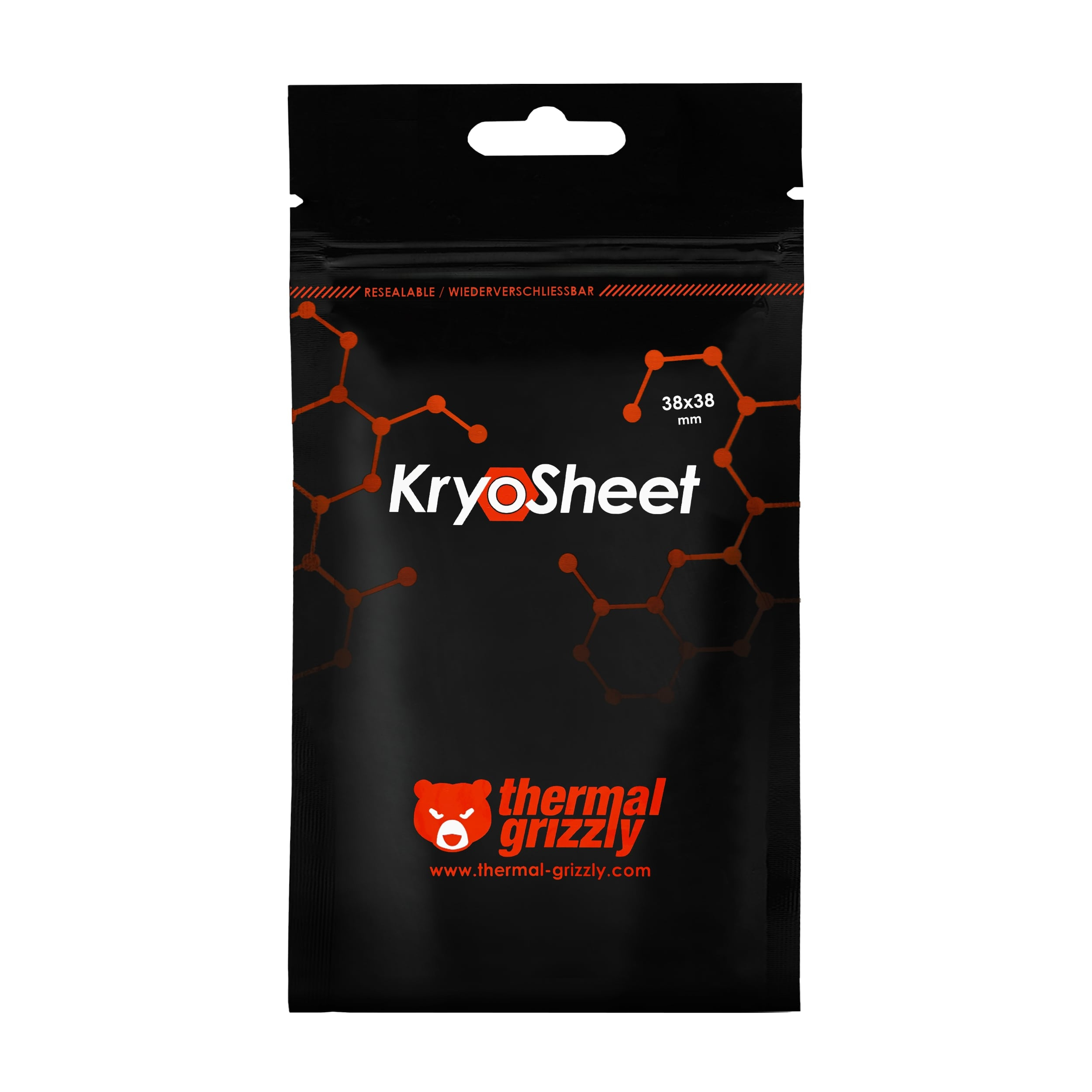 Thermal Grizzly TG-KS-38-38 KryoSheet 38x38mm Grafen İşlemci Termal Pad
