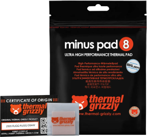 Thermal Grizzly TG-MP8-30-30-05-1R Minus Pad 8 30x30x0.5mm Termal Pad