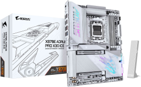 Gigabyte X870E AORUS PRO X3D ICE WIFI-7 AM5 DDR5 9000MHz (OC) ATX Gaming (Oyuncu) Anakart