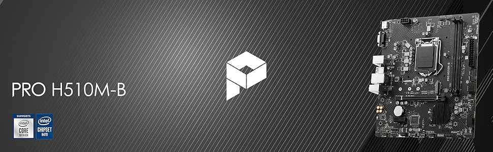 MSI PRO H510M-B Gaming Anakart