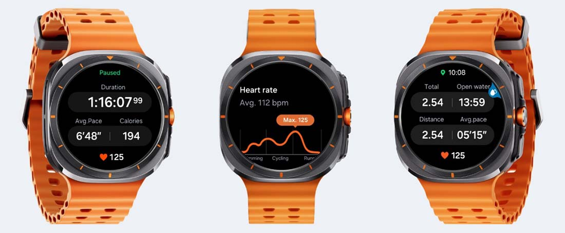 Samsung Galaxy Watch Ultra LTE 47mm Gri Titanyum Titanyum Akıllı Saat