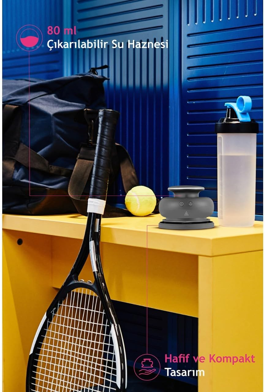 Altus HandyGo AL 5533 A 1400 W Antrasit Buharlı Kırışık Giderici