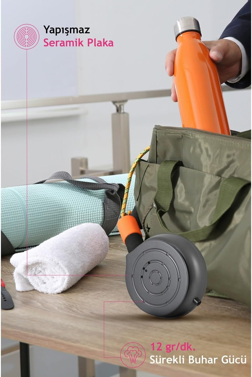 Altus HandyGo AL 5533 A 1400 W Antrasit Buharlı Kırışık Giderici