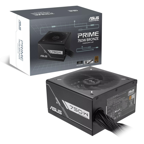 ASUS PRIME 750B 750W 80+ Bronze Power Supply (90YE00Y0-B0NA00)