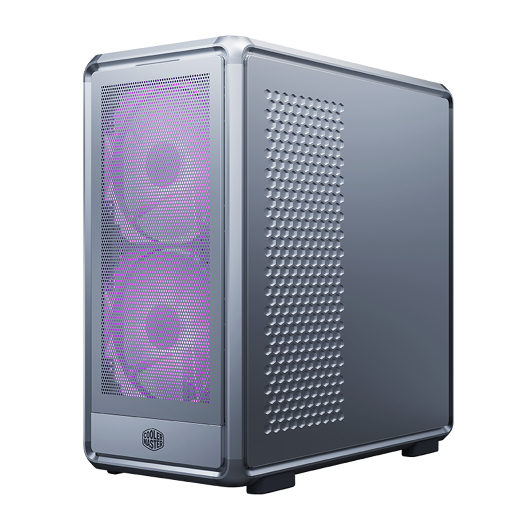 Cooler Master MasterFrame 600TG Mesh MF600M-SGNN-S01 2x200mm(Ön)-1x120mm(Arka) Fan ATX BTF Alüminyum Gümüş Gri Mid Tower Gaming (Oyuncu) Kasası