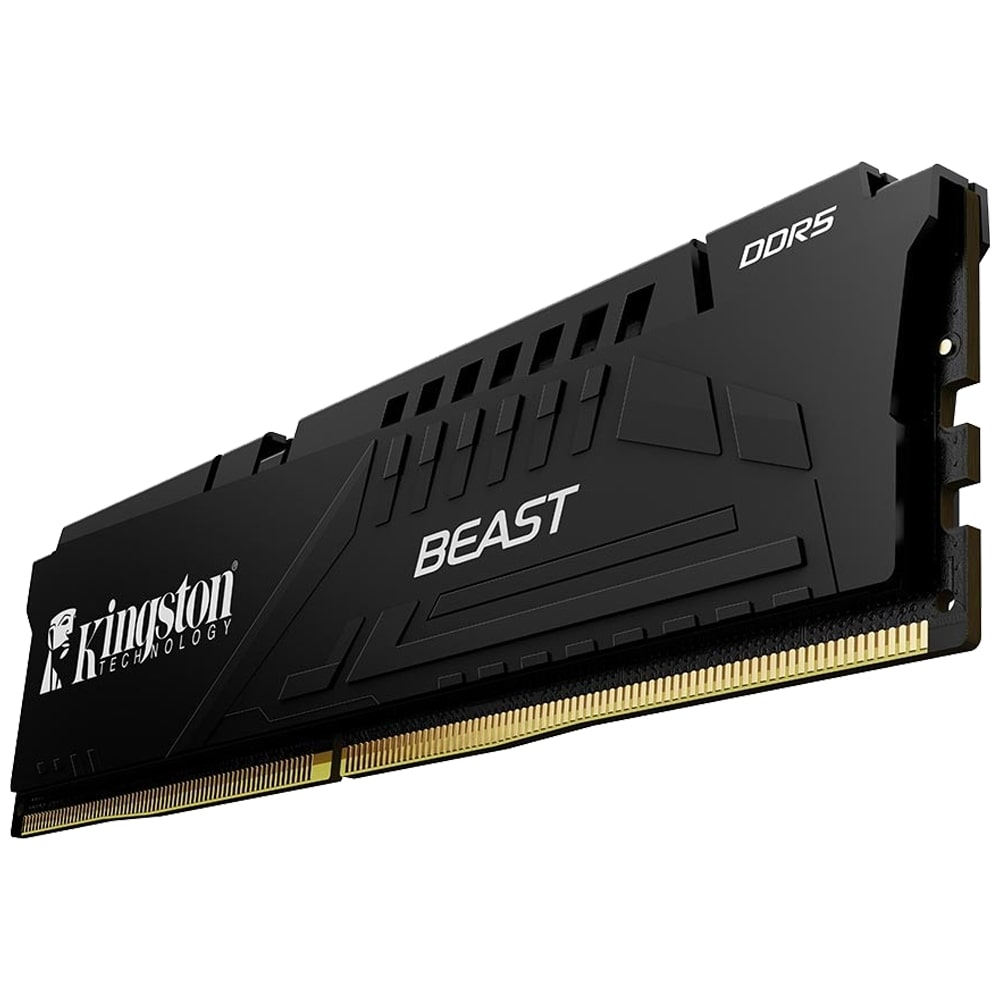 Kingston Beast KF560C30BBEK2-32TR 32GB (2x16) DDR5 6000Mhz CL30 Siyah Gaming RAM (Bellek)
