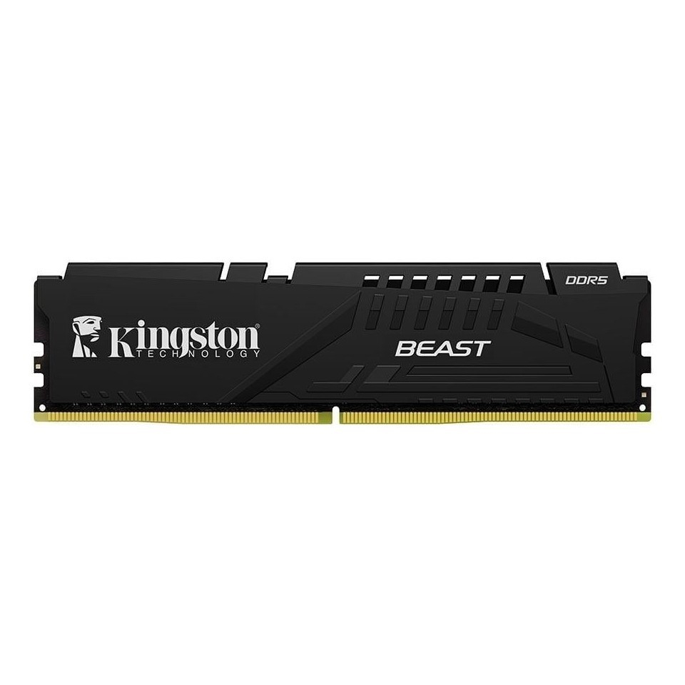 Kingston Beast KF560C30BBE-16TR16GB (1x16) DDR5 5600Mhz CL30 Siyah Gaming RAM (Bellek)
